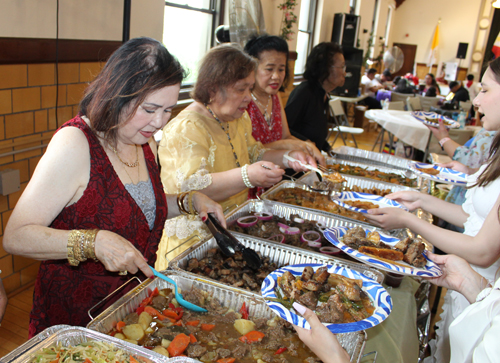 Santacruzan Filipino Food