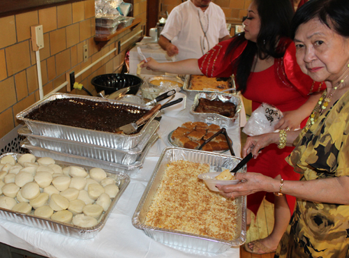 Santacruzan Filipino desserts