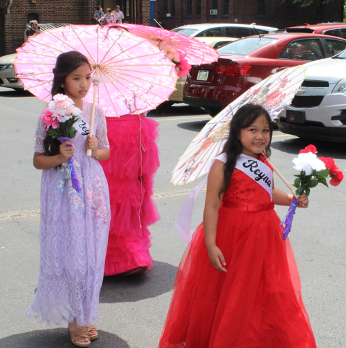 Santacruzan Filipino Parade in Cleveland 2024 around St Wendelin Church