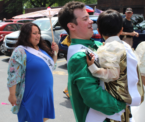 Santacruzan Filipino Parade in Cleveland 2024 around St Wendelin Church