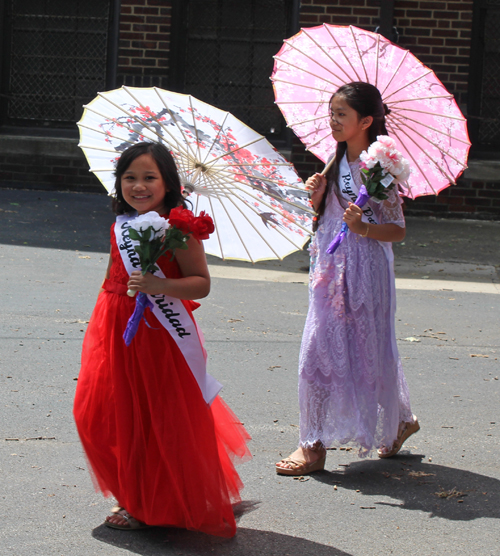 Santacruzan Filipino Parade in Cleveland 2024 around St Wendelin Church