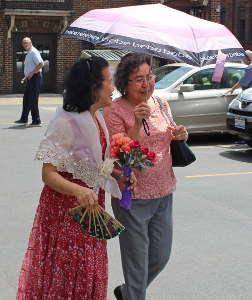 Santacruzan Filipino Parade in Cleveland 2024 around St Wendelin Church