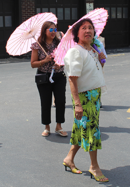 Santacruzan Filipino Parade in Cleveland 2024 around St Wendelin Church