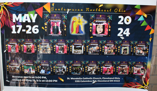 Santacruzan sign
