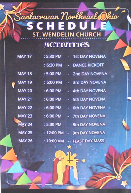 Santacruzan 2024 schedule