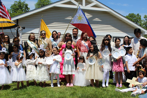 Filipino Parade of Sagalas group for Santa Cruzan in Cleveland 2025