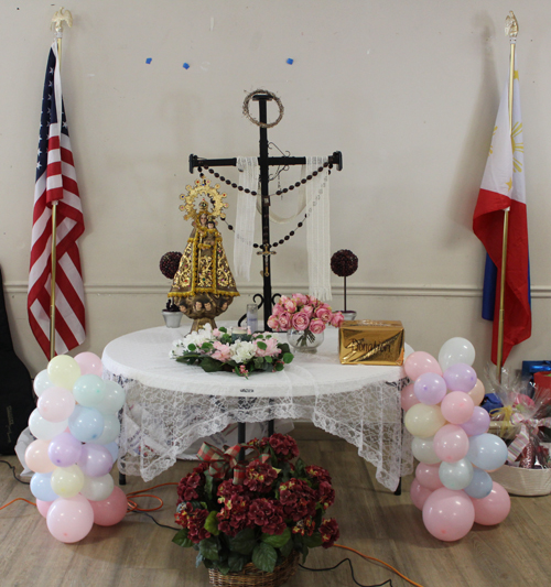 Santacruzan altar