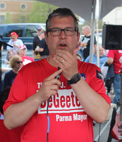 Parma Mayor Tim DeGeeter