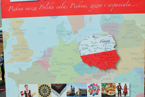 Facts about Poland - map