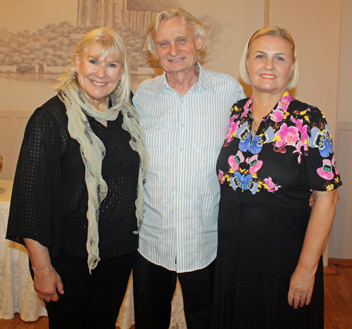 Connie Adams, Grzegorz Nowak and Dorota Sobieska