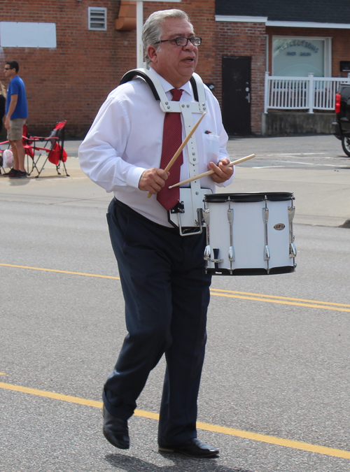 Polish Constitution Day Parade in Parma 2023 drummer