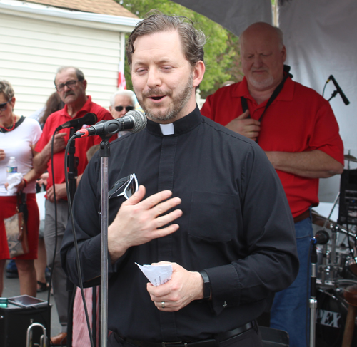 Father Jason from St. Mary's Polish National Catholic Church
