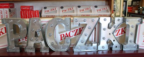 Paczki sign at Rudy's