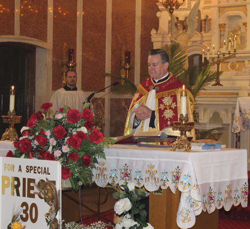 Father Eric Orzech at St. Casimir Church