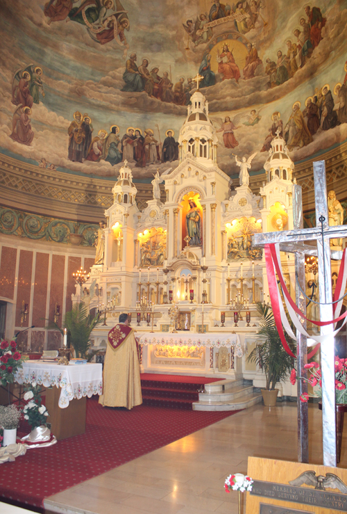 Father Eric Orzech at St. Casimir Church