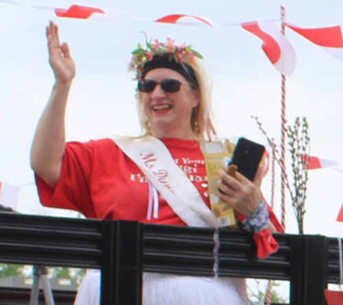 Dyngus Day Girls at Polish Constitution Day Parade 2024 in Parma Ohio