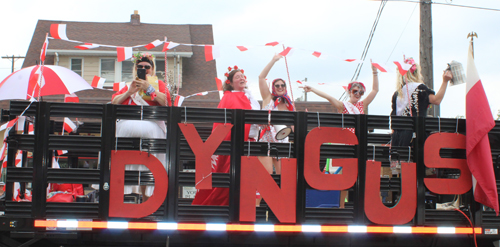 Dyngus Day Girls at Polish Constitution Day Parade 2024 in Parma Ohio