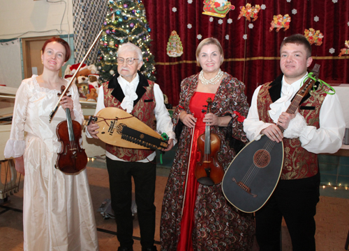 Wanda Sobieska, Jacek Sobieski, Dorota Sobieska and Sam Gross