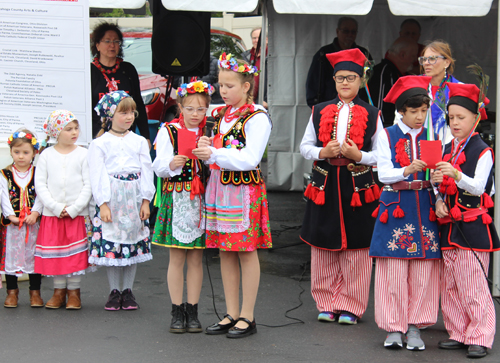 Polish School Students performing at Polish Constitution Day 2025