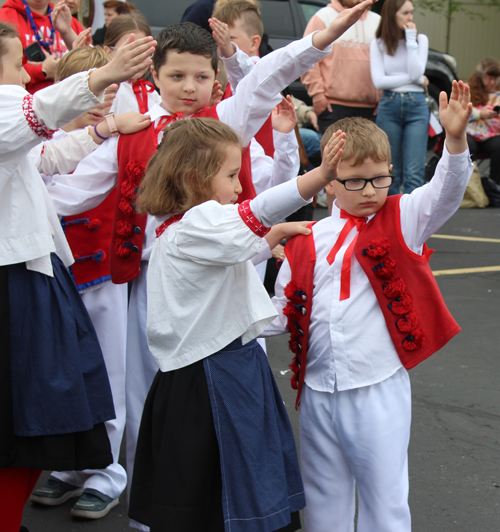 Polish School Students performing at Polish Constitution Day 2025