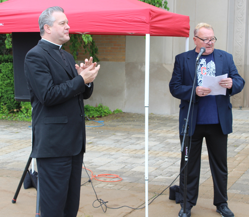 Rev. Eric Orzech and Joseph Lecznar 