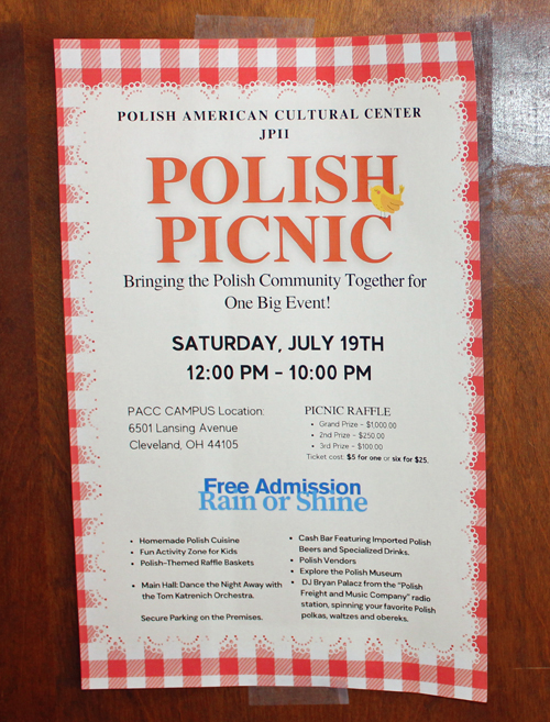 Polish Picnic flyer