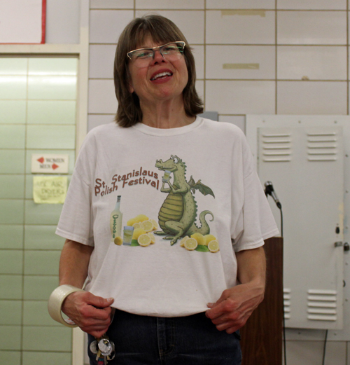 St Stanislaus volunteer Denise