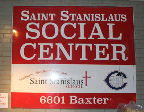 St Stanislaus Church sign