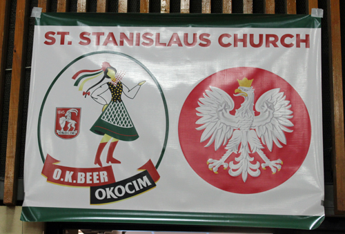 St Stanislaus Church sign