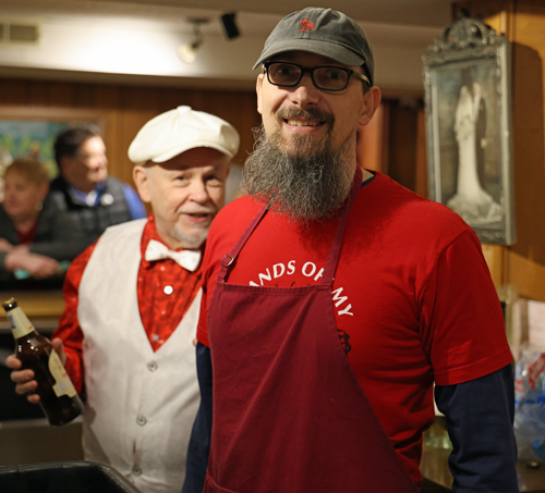 Bartenders Volunteers at Fat Thursday at Polish Cultural Center