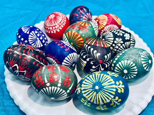 PIAST and Polish Pisanki on Palm Sunday