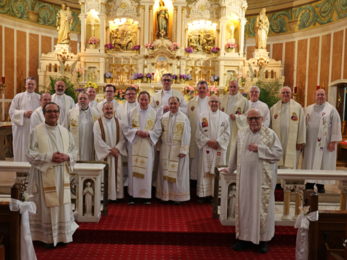 Polish American Priests Mass at St. Casimir Church in Cleveland