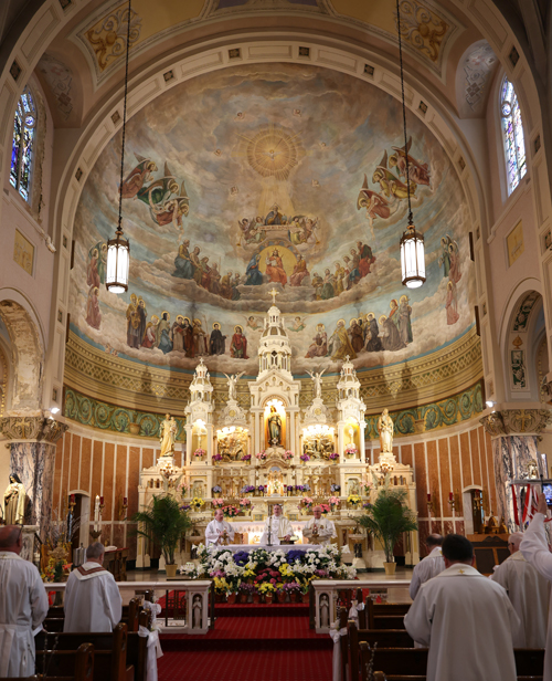 Polish American Priests Mass at St. Casimir Church in Cleveland
