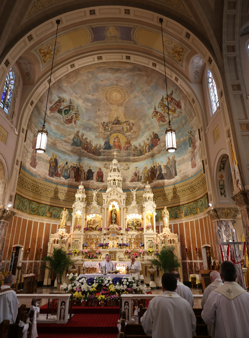 Polish American Priests Mass at St. Casimir Church in Cleveland