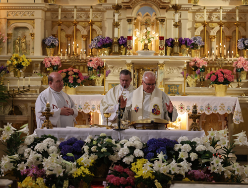 Polish American Priests Mass at St. Casimir Church in Cleveland