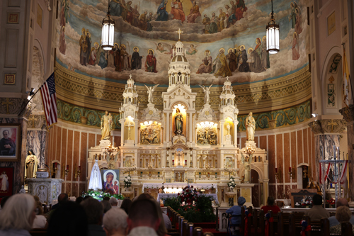 St Casimir Church altar
