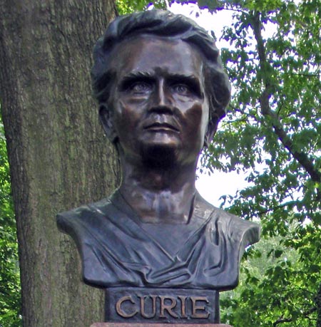 Madame Curie bust