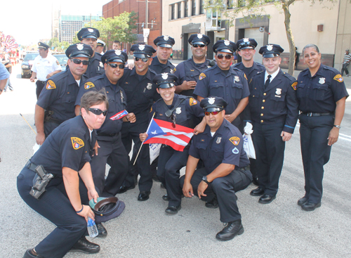 Puerto Rican parade in Cleveland - Police