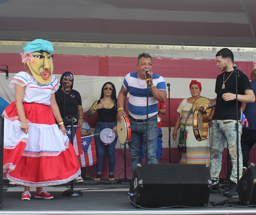 Los Muchachos De La Plena at Cleveland Puerto Rican Festival