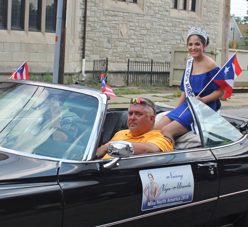 Miss North America 2018 at 2018 Puerto Rican Parade in Cleveland