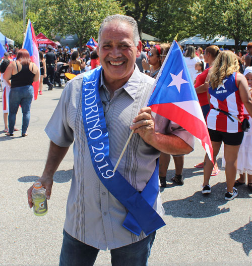 Padrino at 2019 Puerto Rican Festival in Cleveland