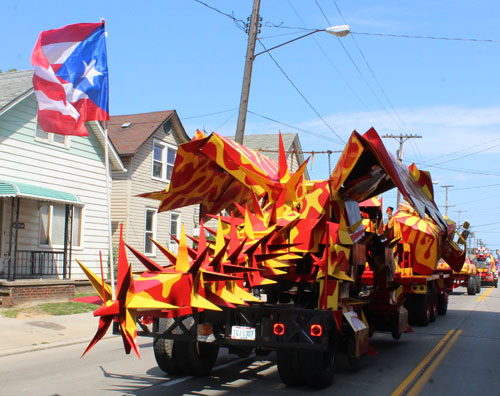 2019 Cleveland Puerto Rican Parade truck