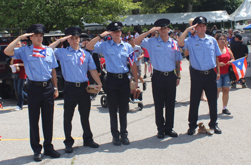 Salute at 2022 Puerto Rican Festival in Cleveland