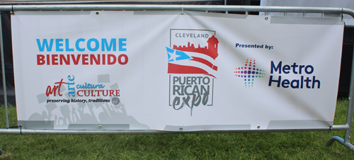 Puerto Rican festival banner