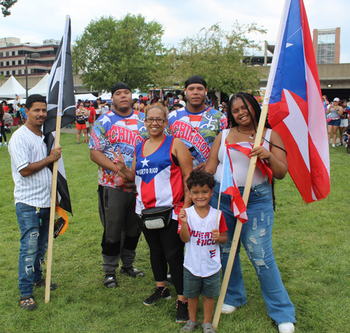 Group at Puerto Rican Festival