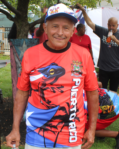 Man at Puerto Rican Festival