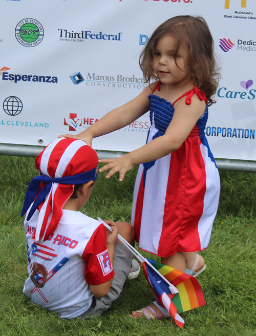 Kids at Puerto Rican Festival