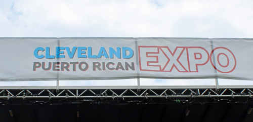 Cleveland Puerto Rican Festival sign