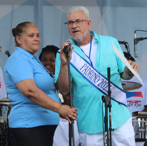 Padrino of the Cleveland Puerto Rican Festival