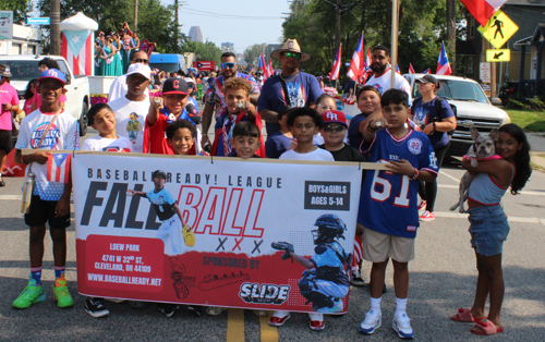 People at the 2025 Cleveland Puerto Rican Parade and Festival